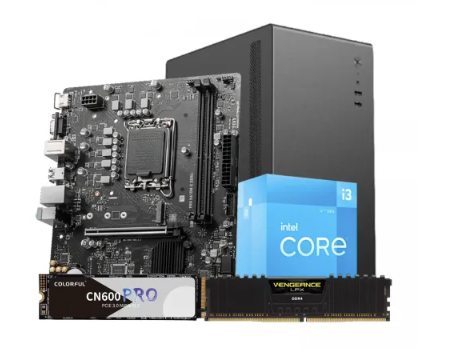 Intel Core i3-12100 12th Gen Budget Desktop PC
