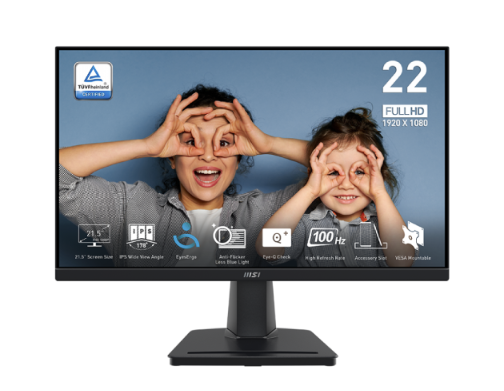 MSI PRO MP225 21.5" 100Hz IPS FHD Monitor